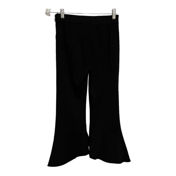 Koby Halperin Alba Flare Cropped Black Pants - Picture 2 of 7